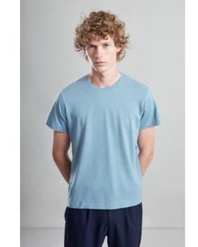 L'Exception Paris Light Organic Cotton T Shirt Xs - Blue