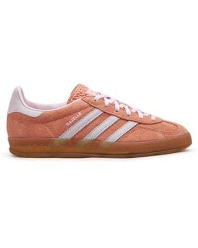 adidas Gazelle indoor ie2946 wonr clay / pink / gum - Rosa