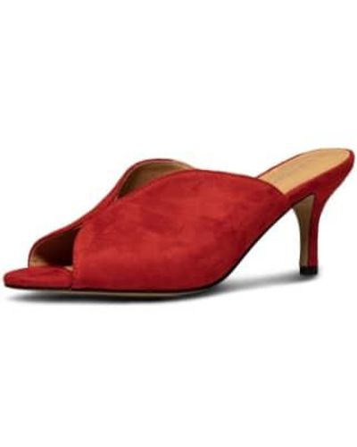 Shoe The Bear Valentine lee sandal-fire -stb2326 - Rojo