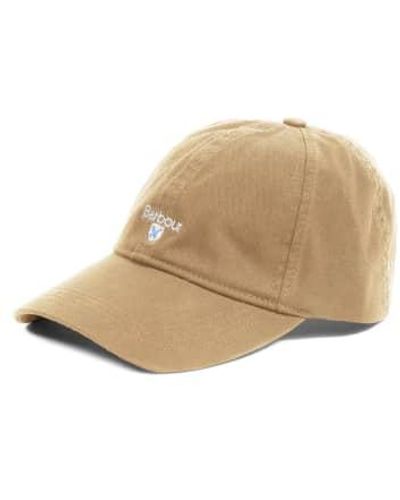 Barbour Cascade Washed Sports Cap Stone One Size - Natural