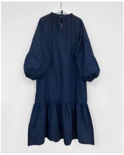 Beaumont Organic Robe en coton biologique Ossa dans le ciel nocturne - Bleu