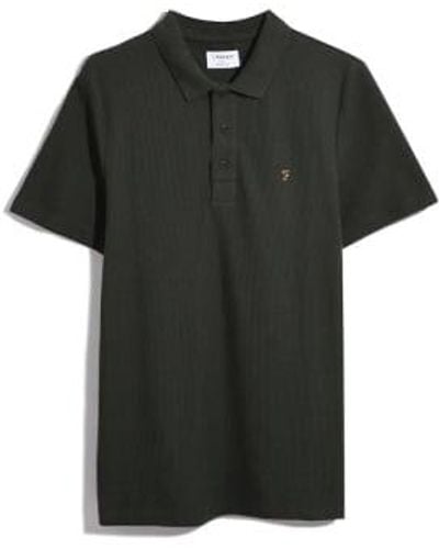 Farah F4ksc017 Ster Ss Polo - Black