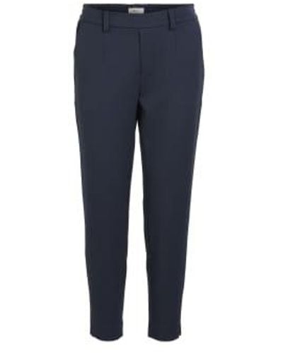 Object Objlisa Slim Pant Noos Sky Captain - Blu