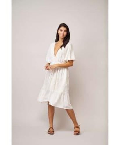 Dreams Ivory Coverup Dress One Size - Multicolour