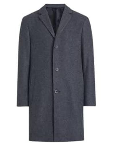Calvin Klein Recycled Cashmere Coat L - Blue