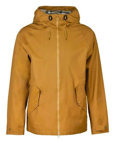 Barbour Holby Waterproof Jacket - Yellow