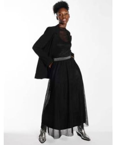 Numph Nuea Maxi Skirt 34 - Black