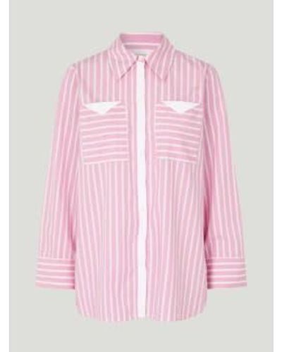 Baum und Pferdgarten Stripe Majse Shirt - Pink