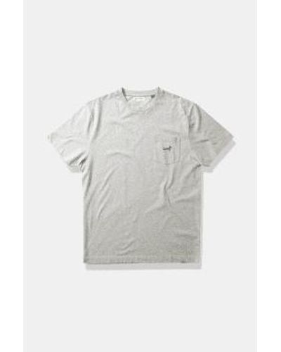Edmmond Studios Duck Patch T Shirt M - Grey