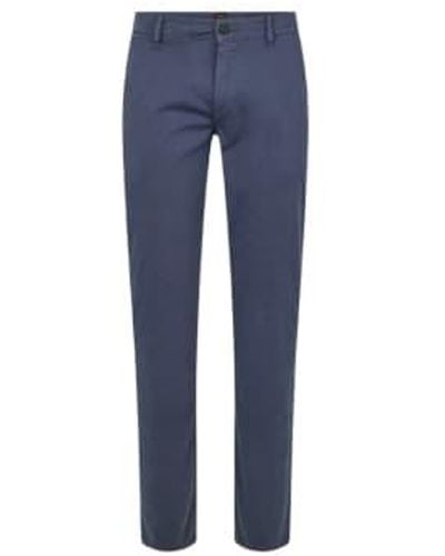 BOSS Medium Schino Slim Fit D Trousers - Blu