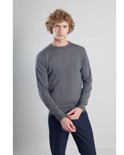 L'Exception Paris Merino Wool Sweater Xs - Gray