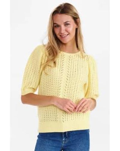 Numph Nuara Pullover - Yellow