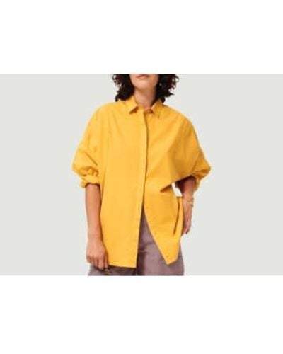 Sessun Fuji Shirt Xs - Yellow