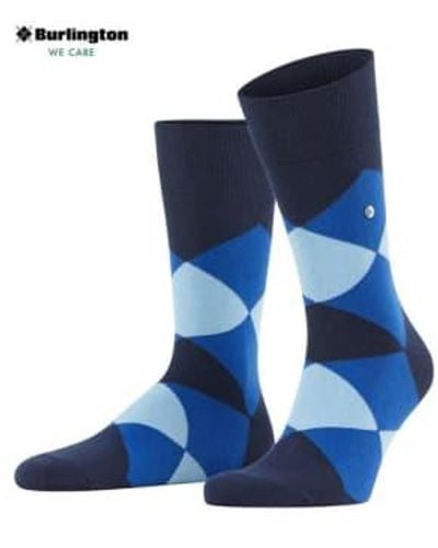 Burlington Clyde Socks - Blu