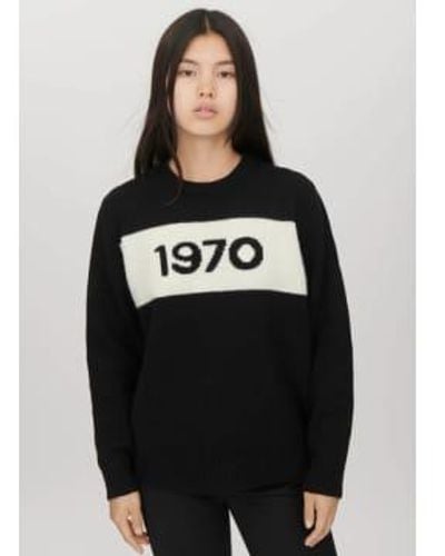Bella Freud 1970 Oversized Sweater / S - Black