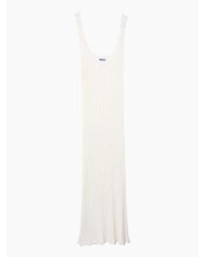 Bielo Clava Dress Ecru - White
