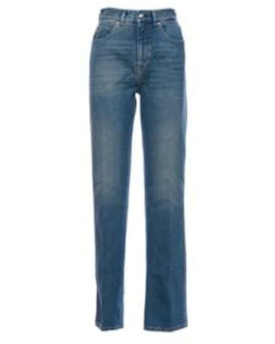 Nine:inthe:morning Jeans for Woman Ale01 Alessandra GG342 - Azul