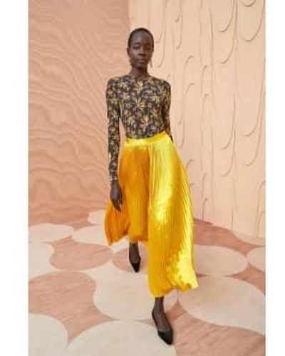 Ulla Johnson Rami Skirt 8 / Sunsprite - Orange