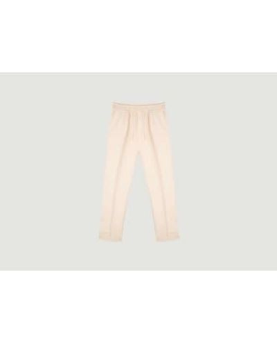 Apnée Apnee Linen Trousers 1 - Bianco