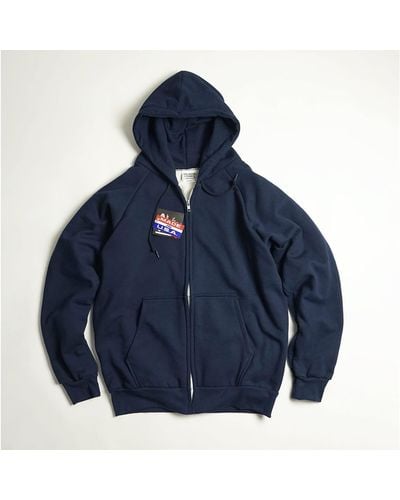 Camber USA 531 Chill Buster Zip Hood Sweatshirt Navy - Bleu