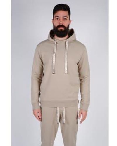Daniele Fiesoli Taupe Jersey Hoodie Double Extra Large - Multicolour