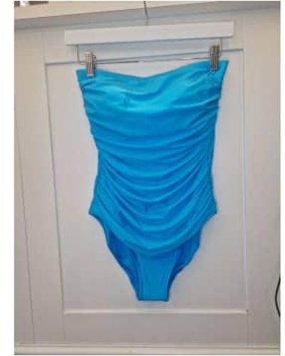 Roidal Traje baño linda en turquesa - Azul