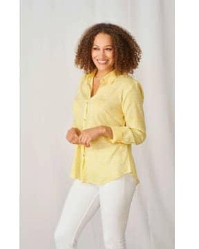 Luella Antigua Indian Cotton Shirt Lemon One Size` - Multicolor