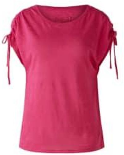 Ouí Linen T Shirt - Rosa