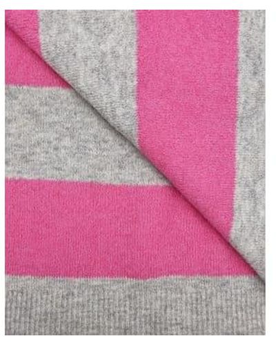 Nooki Design Alexa Scarf- Mix Mix / One 20%wool/30%acrylic/20%polyester/27%nylon/3%elastane - Pink