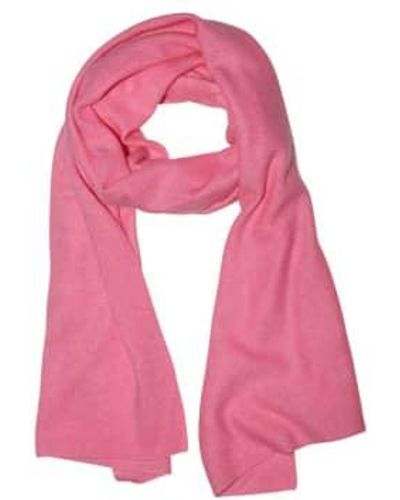 Cashmere Fashion Esisto Cashmere Scarf One-size / Dunkelbraun - Pink