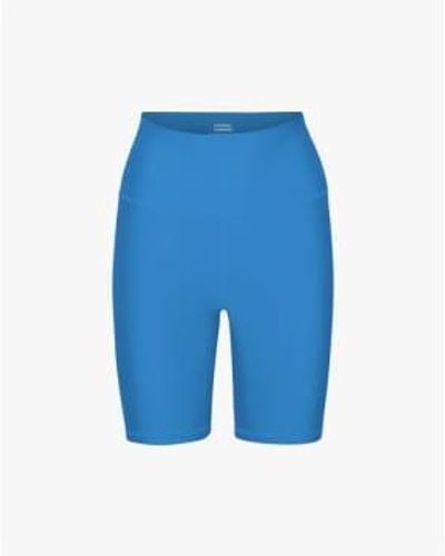 COLORFUL STANDARD Active Bike Shorts Pacific Xs - Blue