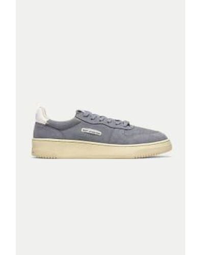 East Pacific Trade Gray Court Suede Sneaker S / 45 - White