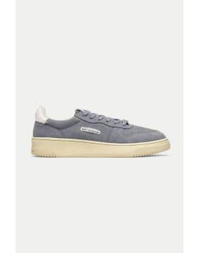 East Pacific Trade Grey Court Suede Trainer S / 45 - White