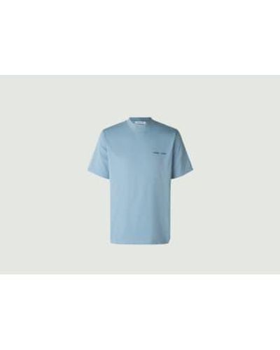 Samsøe & Samsøe Norsbro T Shirt 1 - Blu