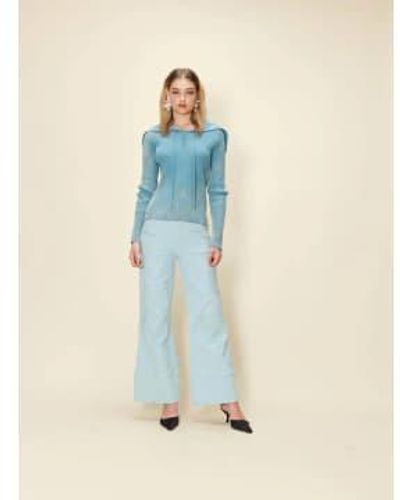 House Of Sunny Envelope Trousers 8 - Blue