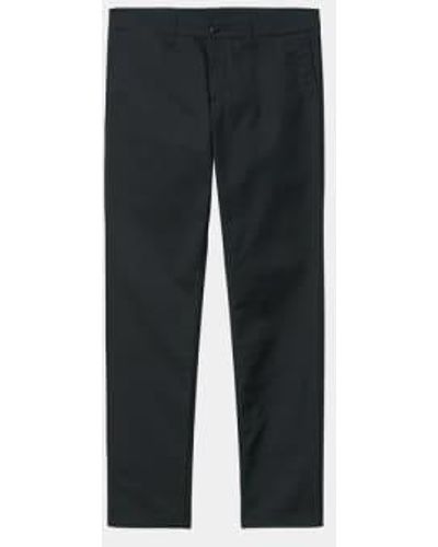 Carhartt Pantalón sid negro enjuagado - Gris