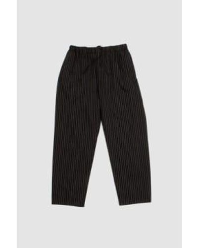 Lemaire Relaxed Trousers Dark /marine M - Black