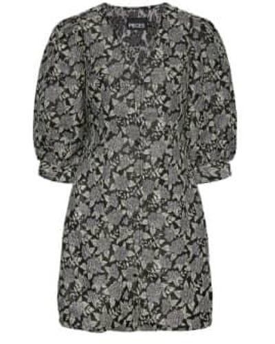 Pieces Mercy Dress Xs - Grey