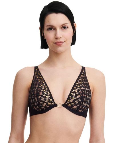 Buy Victoria's Secret Sexy Leopard Print Smooth Plunge Push Up Bra from  Next Luxembourg