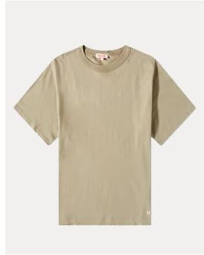 Armor Lux T -shirt Heritage Organic Cotton Clay 2xl - Natural