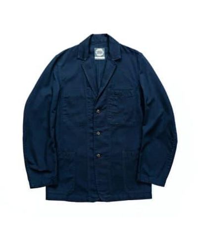 Yarmouth Oilskins Engineers Jacket Navy L - Blue