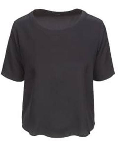 Oh Simple Silk T-shirt M - Black