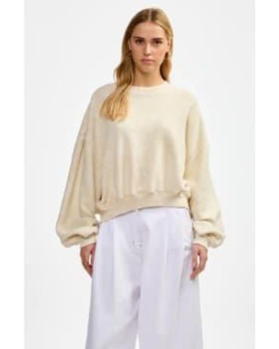 Bellerose Fancy Craie Sweatshirt - Bianco