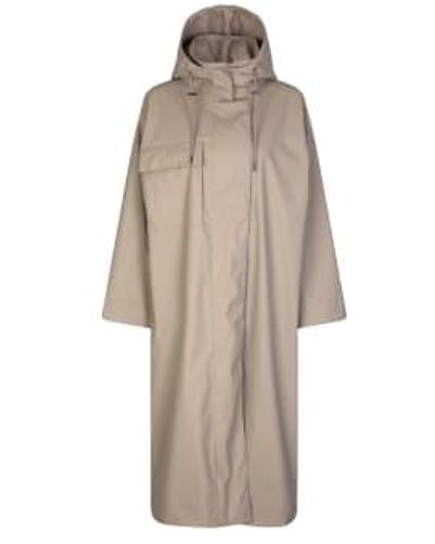 Second Female Stormie Coat Polyurethane/polyester - Natural