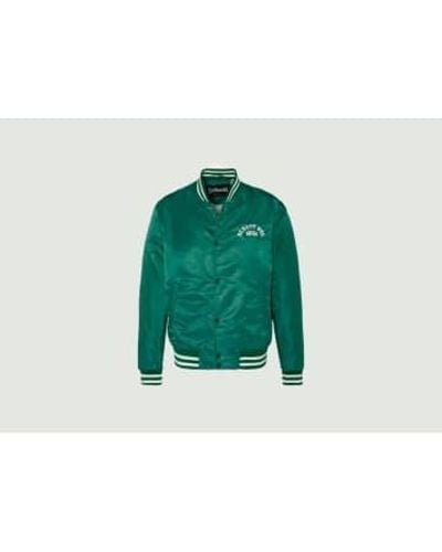 Schott Nyc Princeton1 Varsity Jacket - Green