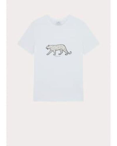 Paul Smith Ink Stain Cheetah T-shirt Col: 01 , Size: Xl L - White