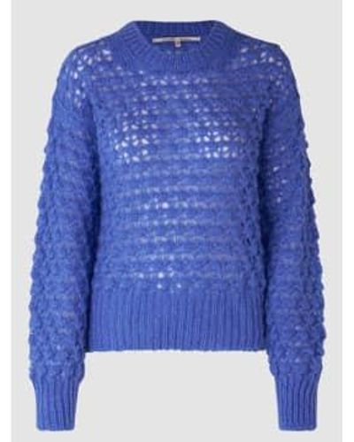 Second Female Ilanka knit o neck - Bleu