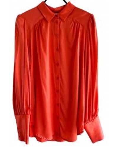 Dea Kudibal 'cadencedea' Marmalade Shirt Xs - Red
