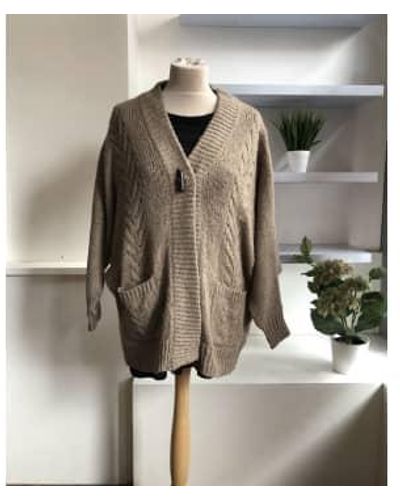 John + Jenn Caramel F 312 Bw 01 Zola Cardigan - Multicolore