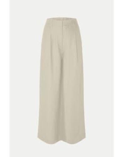 SELECTED Sandshell Lyra Wide Linen Pants Beige / 34 - Natural